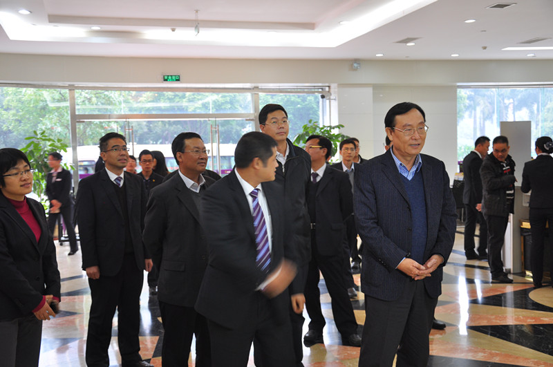 市政府党组成员冷晓明同志赴相关部门单位进行年终结算慰问_东莞市